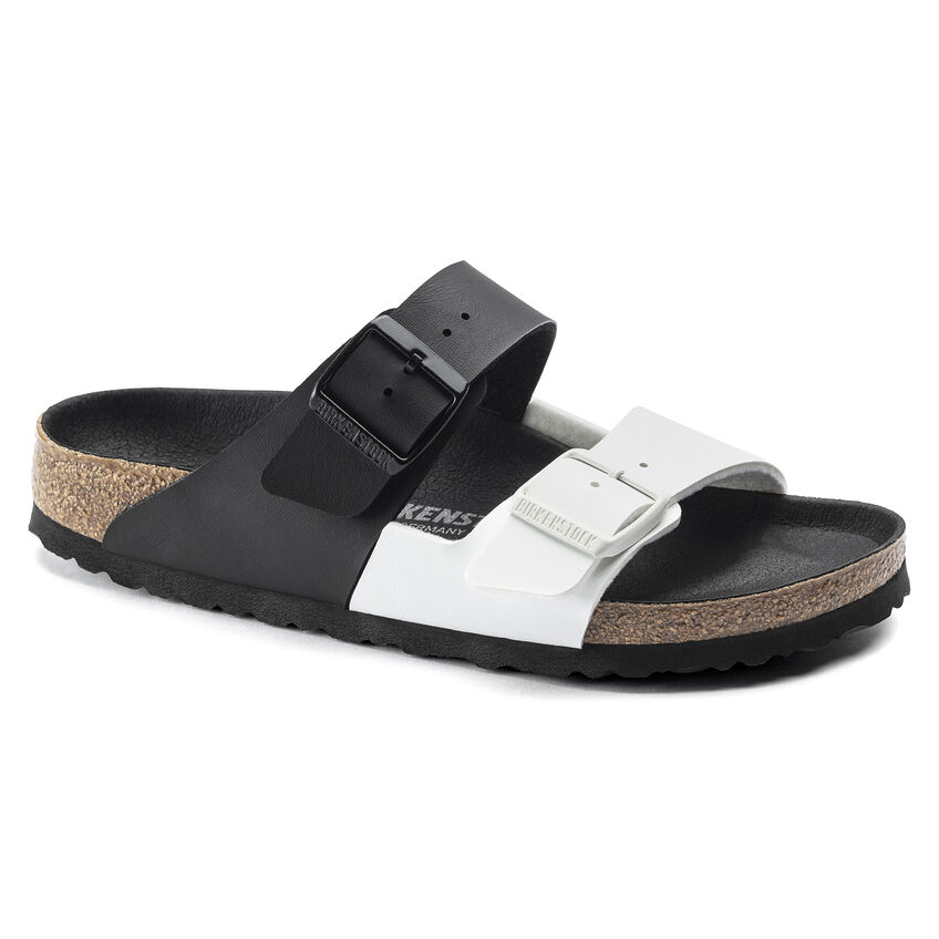 BIRKENSTOCK 1019712 BLACK/WHITE NARROW