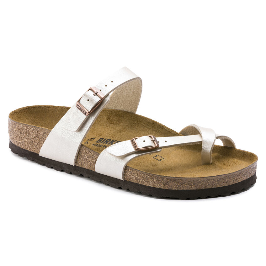 BIRKENSTOCK 71661 MAYARI GRACEFUL PEARL WHITE