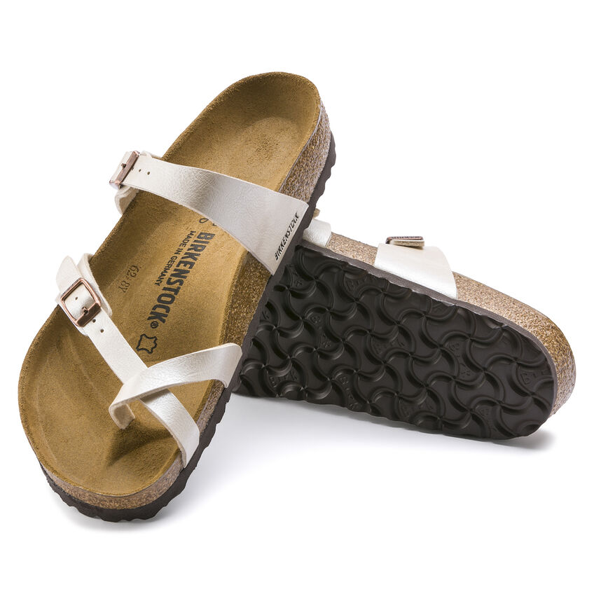 BIRKENSTOCK 71661 MAYARI GRACEFUL PEARL WHITE