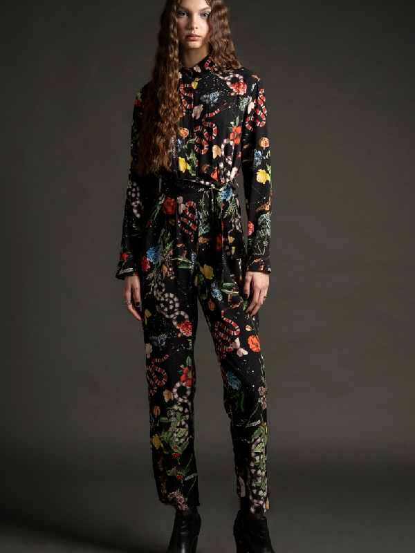 JUMPSUIT PEACE & CHAOS - W23600 NOCTURNAL